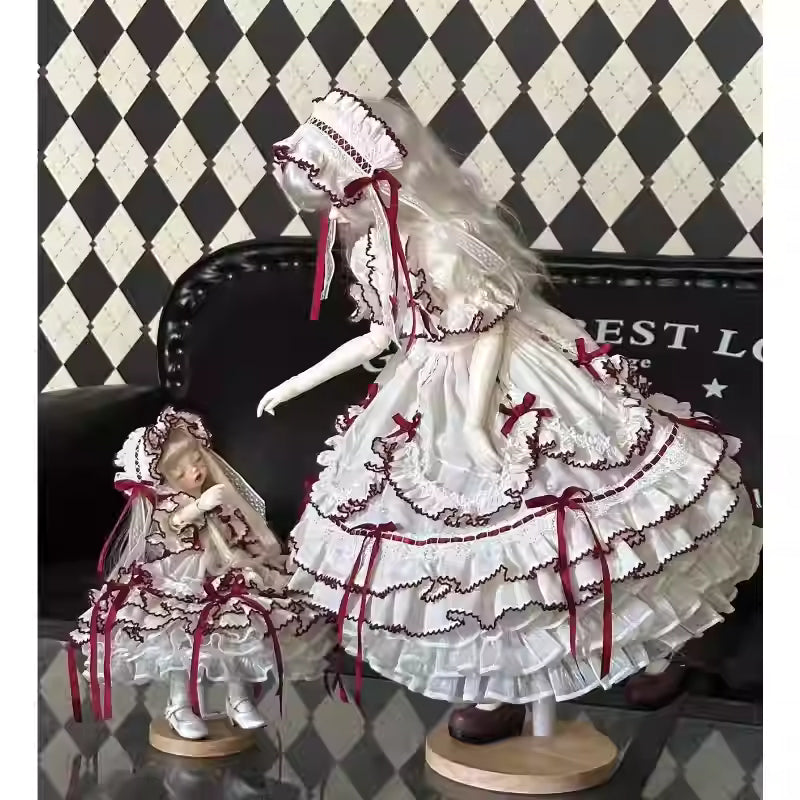 【BJD OUTFIT】1/3 & 1/4 & 1/6 Tiered Cake Dress