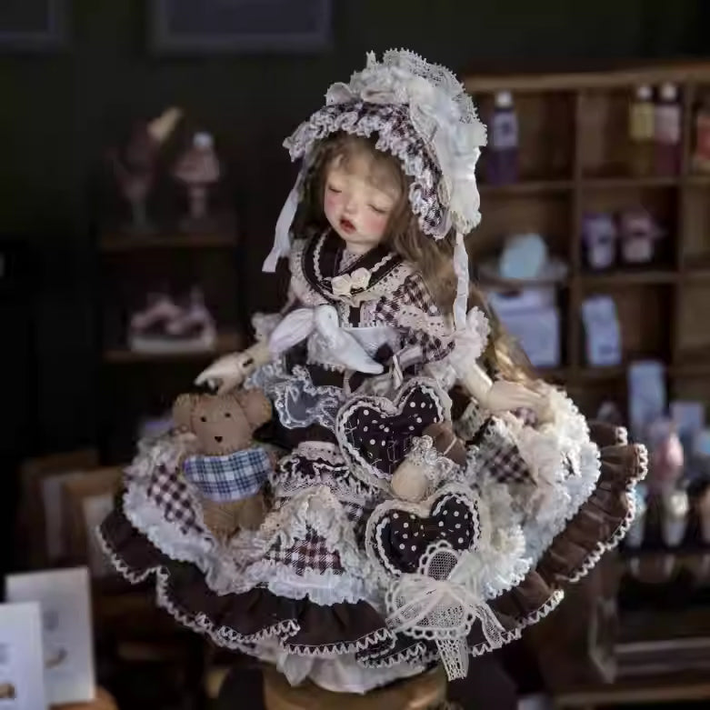 【BJD OUTFIT】1/4 & 1/6 Chocolate Color Series Original BJD Outfit