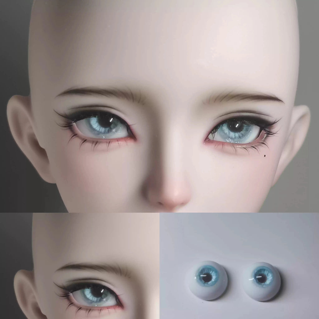 [BJD EYES] 1/3 & 1/4 & 1/6 Resin Eyes - Ice Water April Home