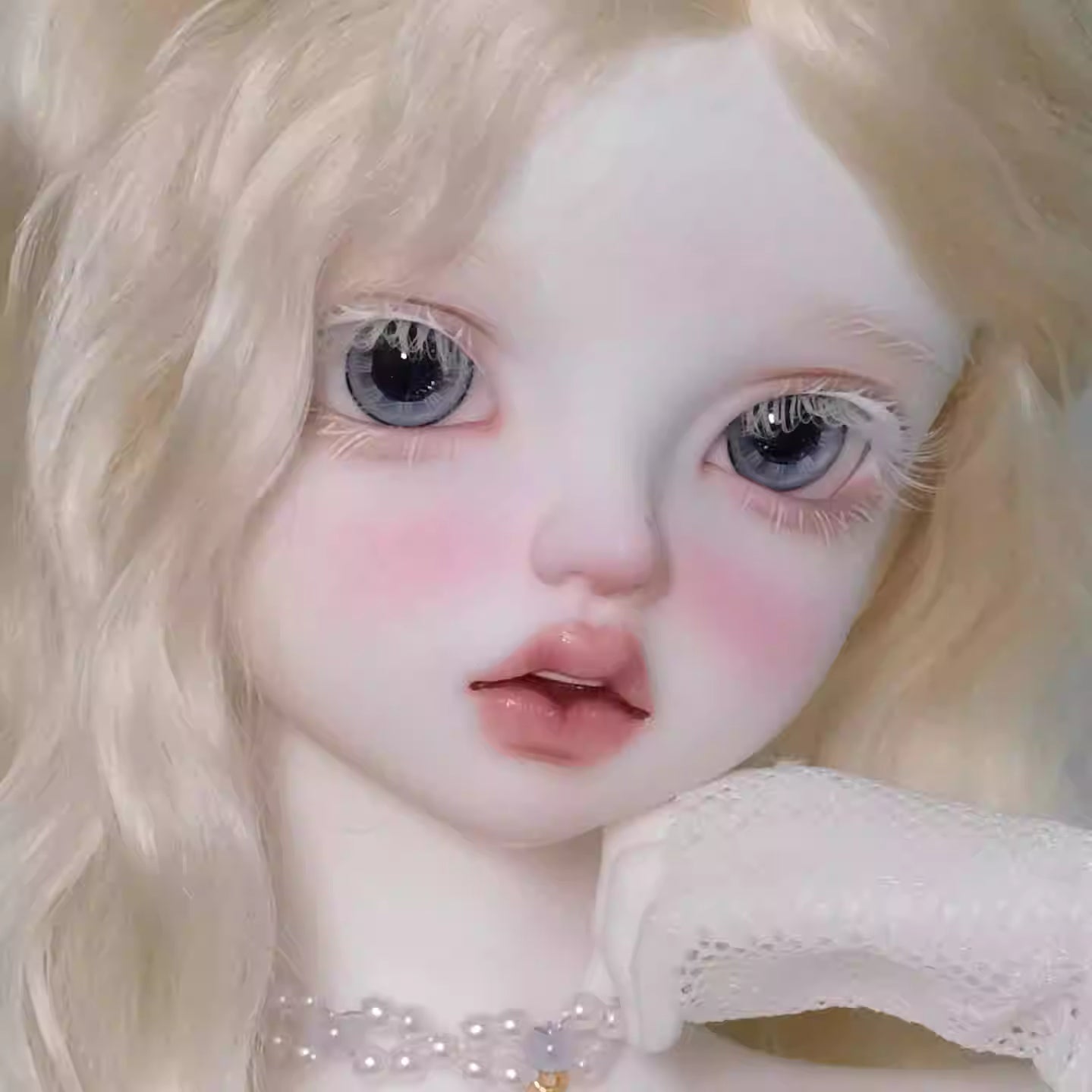 [BJD EYES] 1/3 & 1/4 & 1/6 Blue Flash Pattern Glass Eye Small Iris-JG29 极光