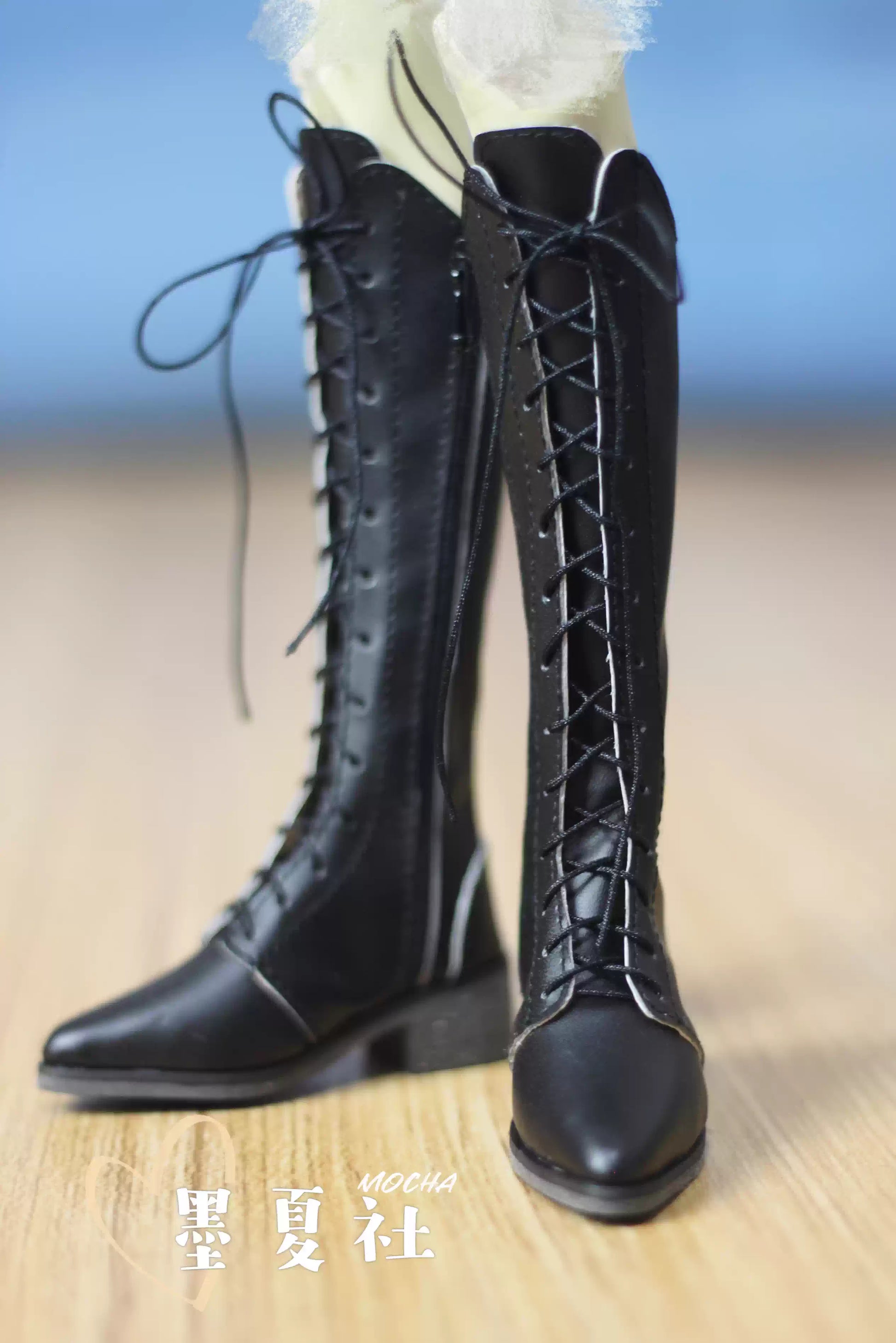 【BJD OUTFIT】1/4 & SD17 Vintage Boots & Leather Shoes