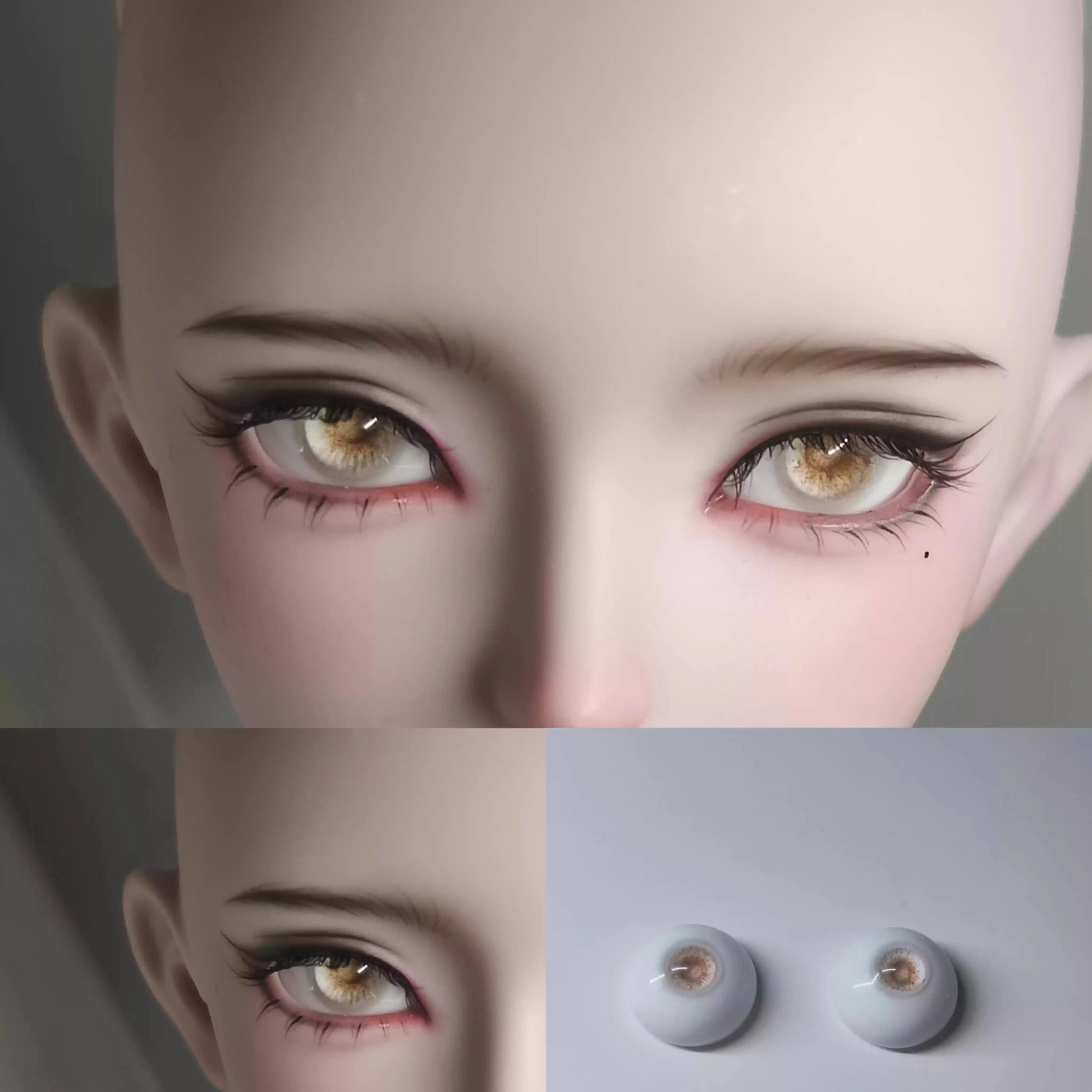 [BJD EYES] 1/3 & 1/4 & 1/6 Resin Eyes - Amber Shadow Series | Preorder | April Home