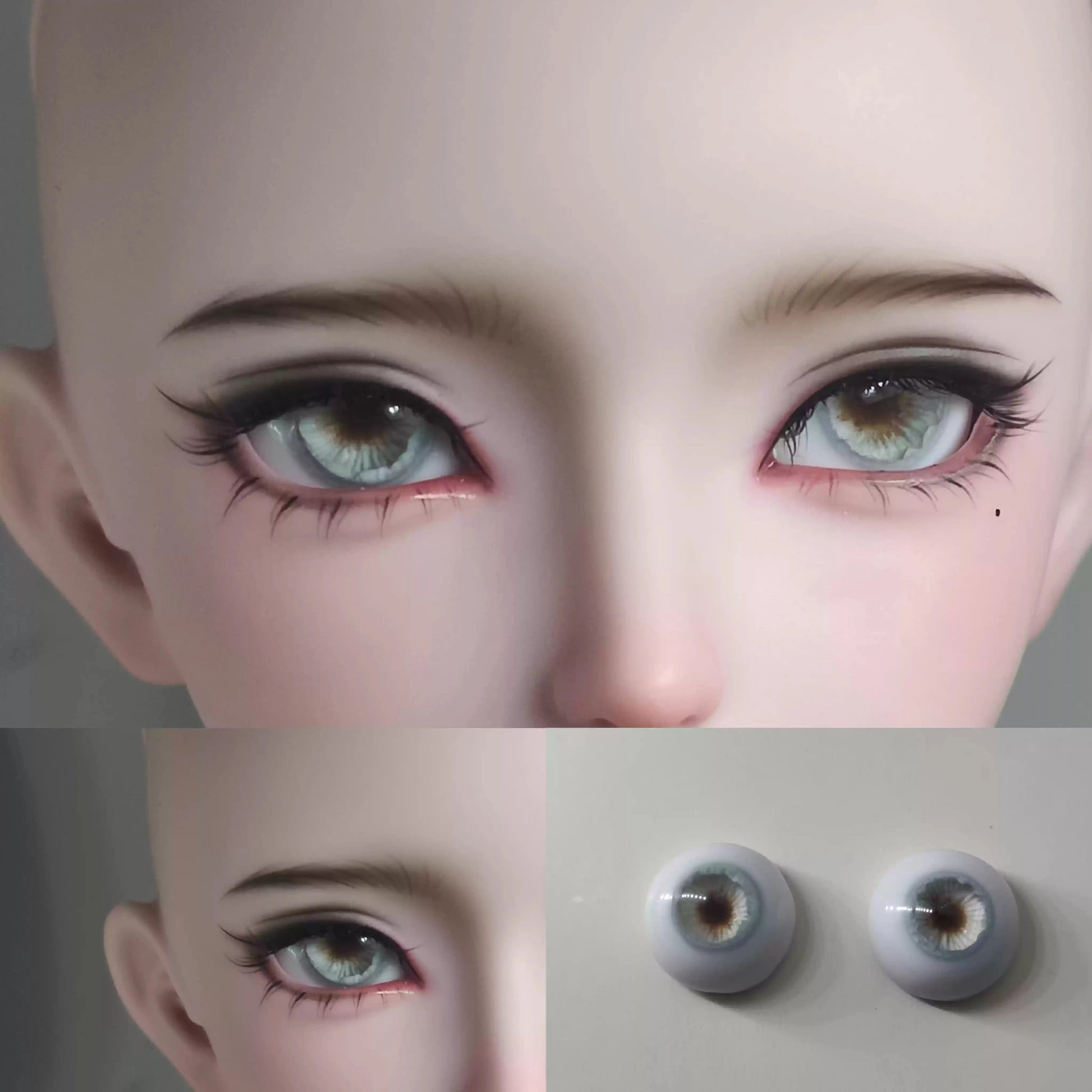 [BJD EYES] 1/3 & 1/4 & 1/6 Resin Eyes - Mist Color April Home