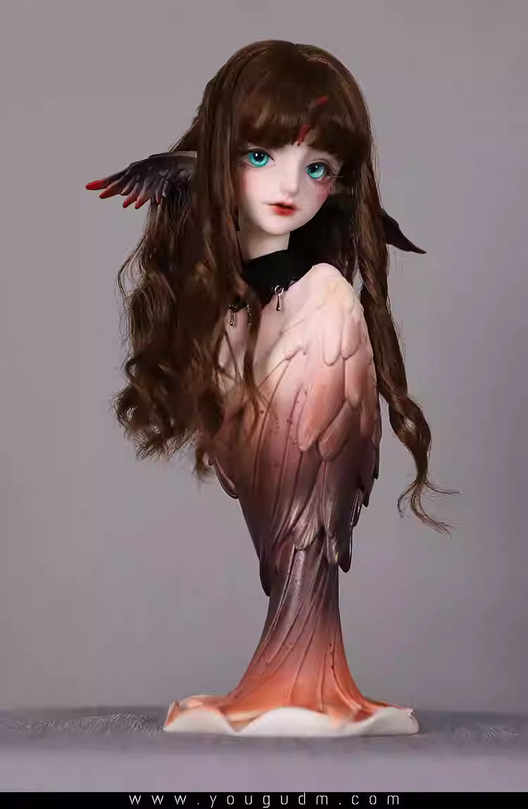 【BJD BODY】1/4 BJD Succubus Bust
