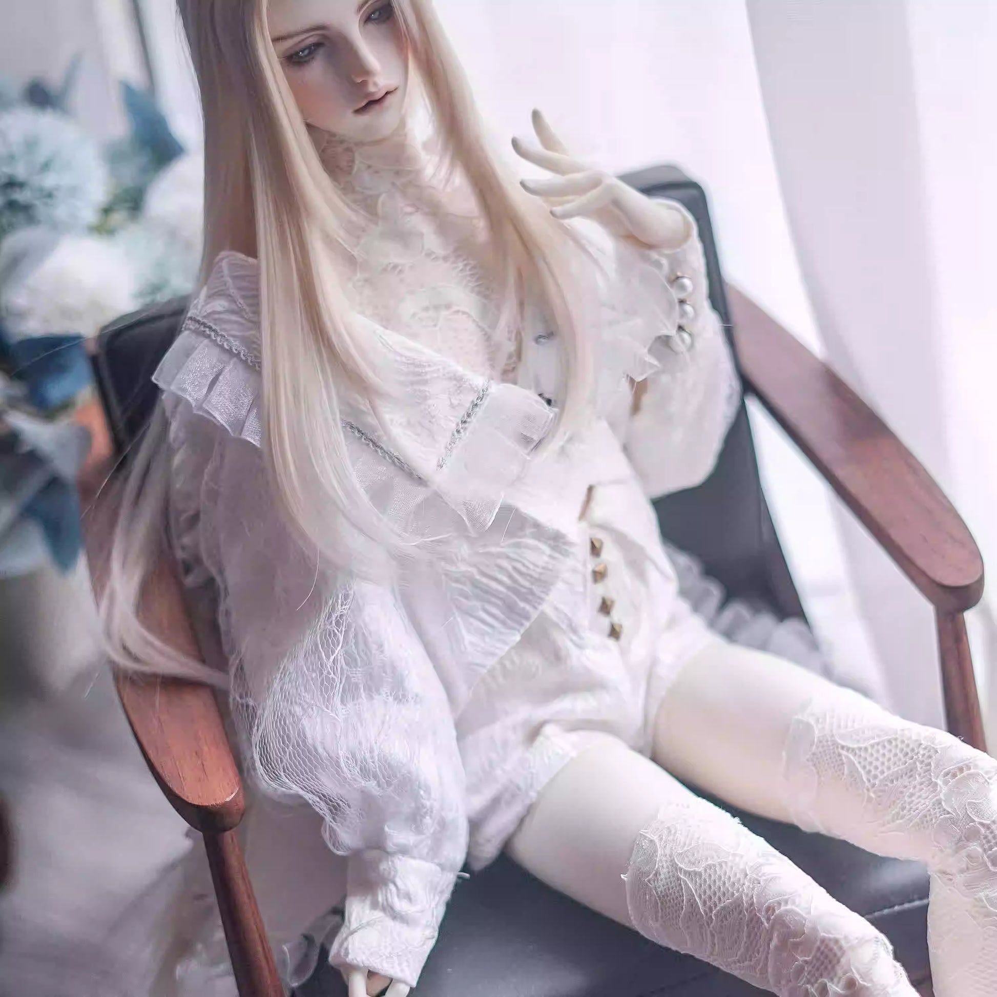 【BJD OUTFIT】1/3 & 1/4 BJD Retro Outfit Set