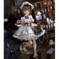 [BJD OUTFIT] 1/4  Mint Green and Brown Lolita Dress YuKibjd