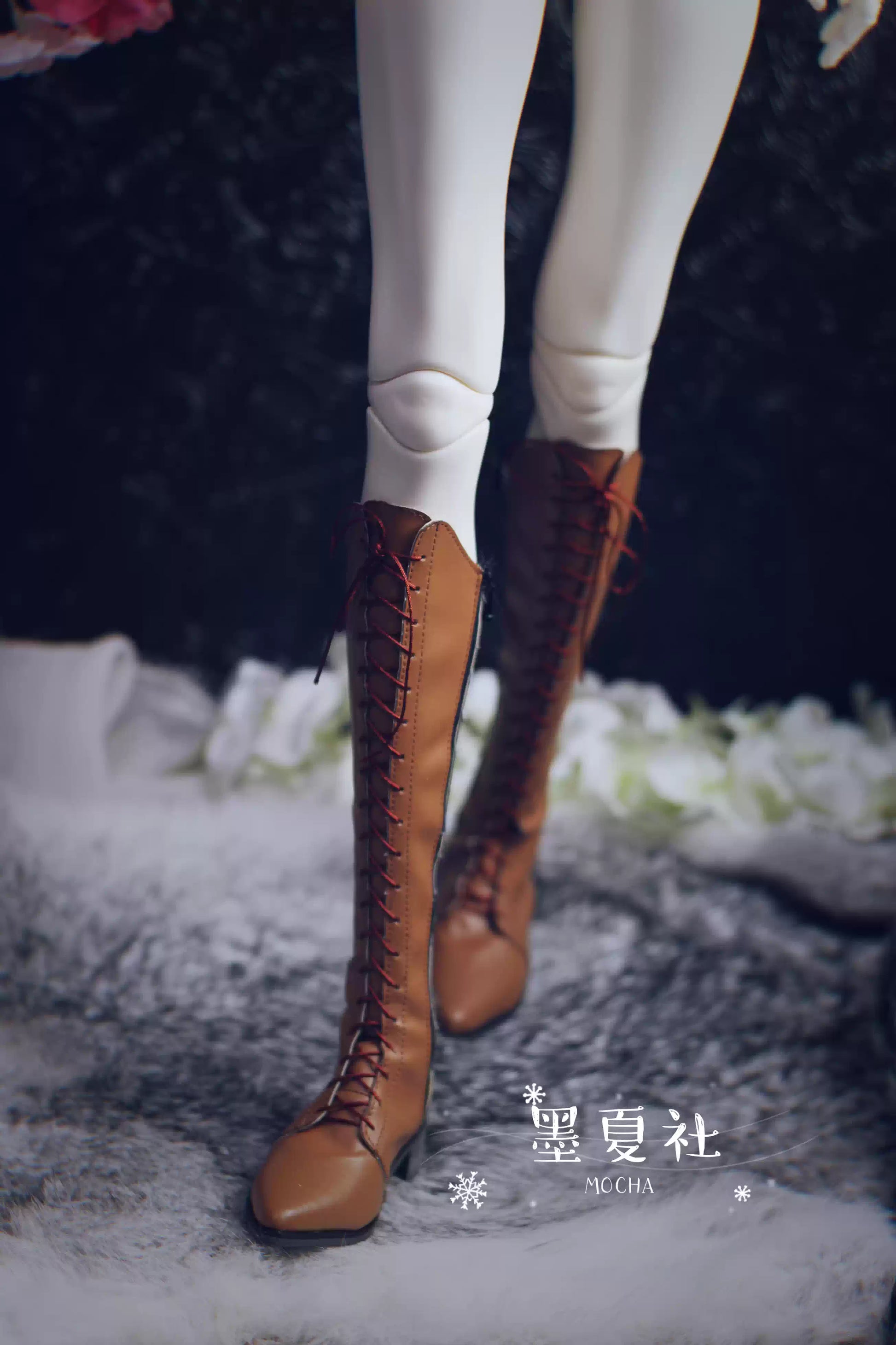 【BJD OUTFIT】1/4 & SD17 Vintage Boots & Leather Shoes