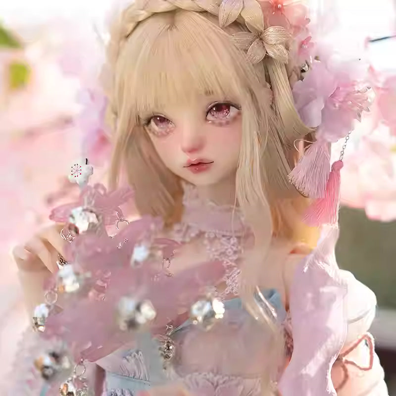 【BJD DOLL】1/3 Custom BJD Cherry Blossom Season: Wanying (Elegant Cherry)