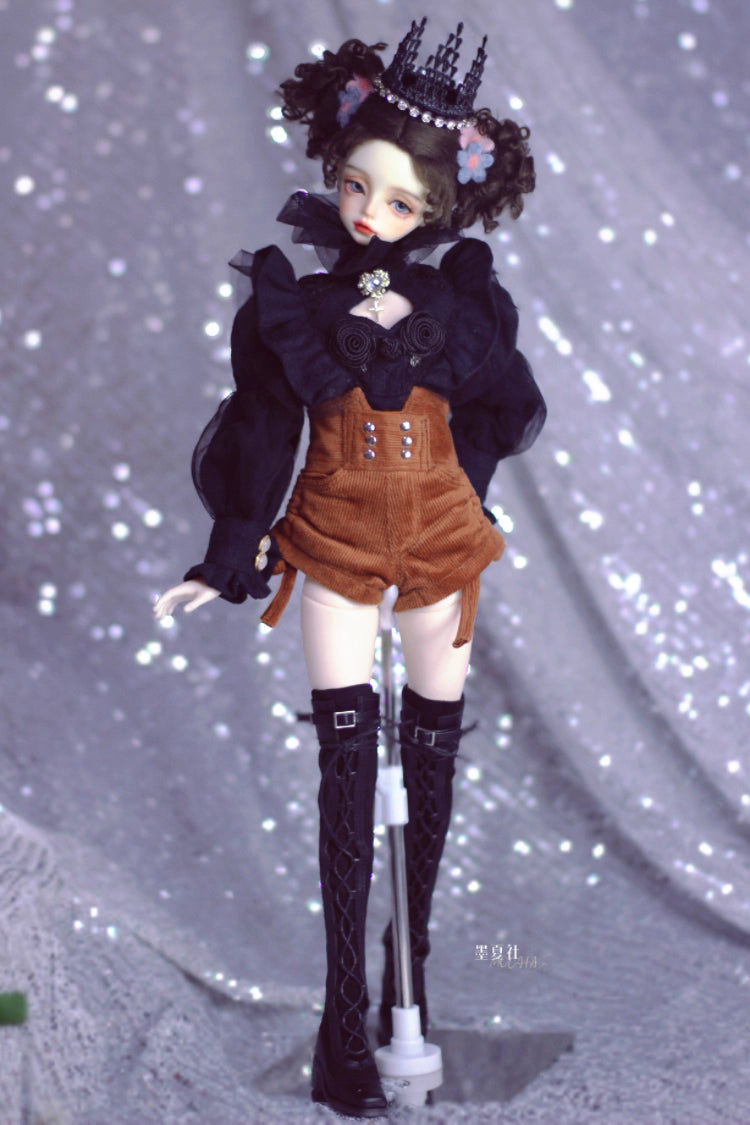 【BJD OUTFIT】1/3 & 1/4 Retro European Style Detailed Shirt