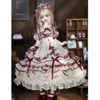[BJD OUTFIT] 1/3 & 1/4  Tiered Cake Dress 一只小冯总