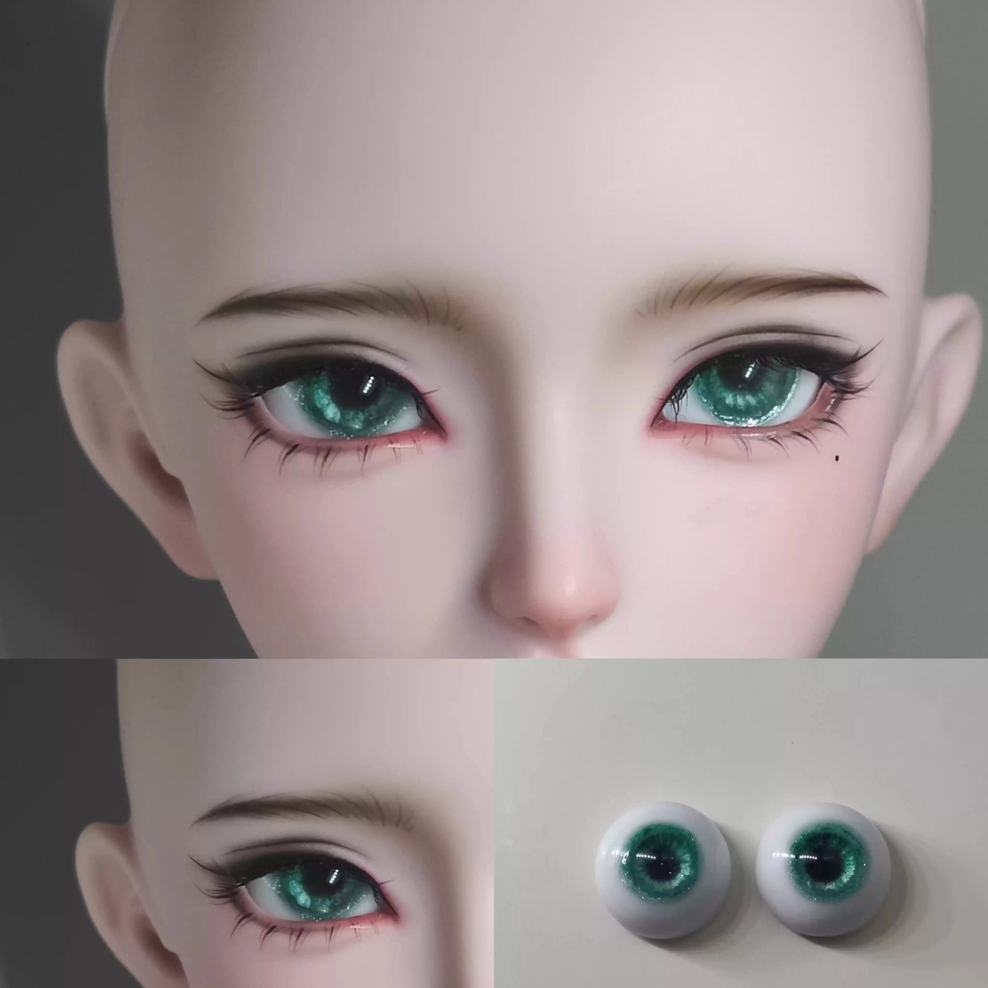 [BJD EYES] 1/3 & 1/4 & 1/6 Resin Eyes - Dark pupil April Home