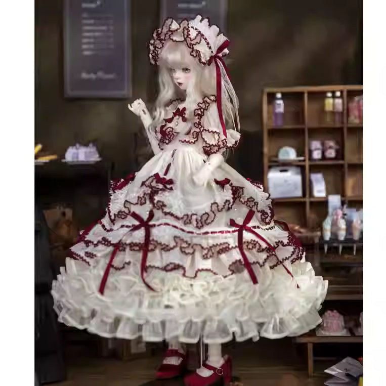 [BJD OUTFIT] 1/3 & 1/4  Tiered Cake Dress 一只小冯总