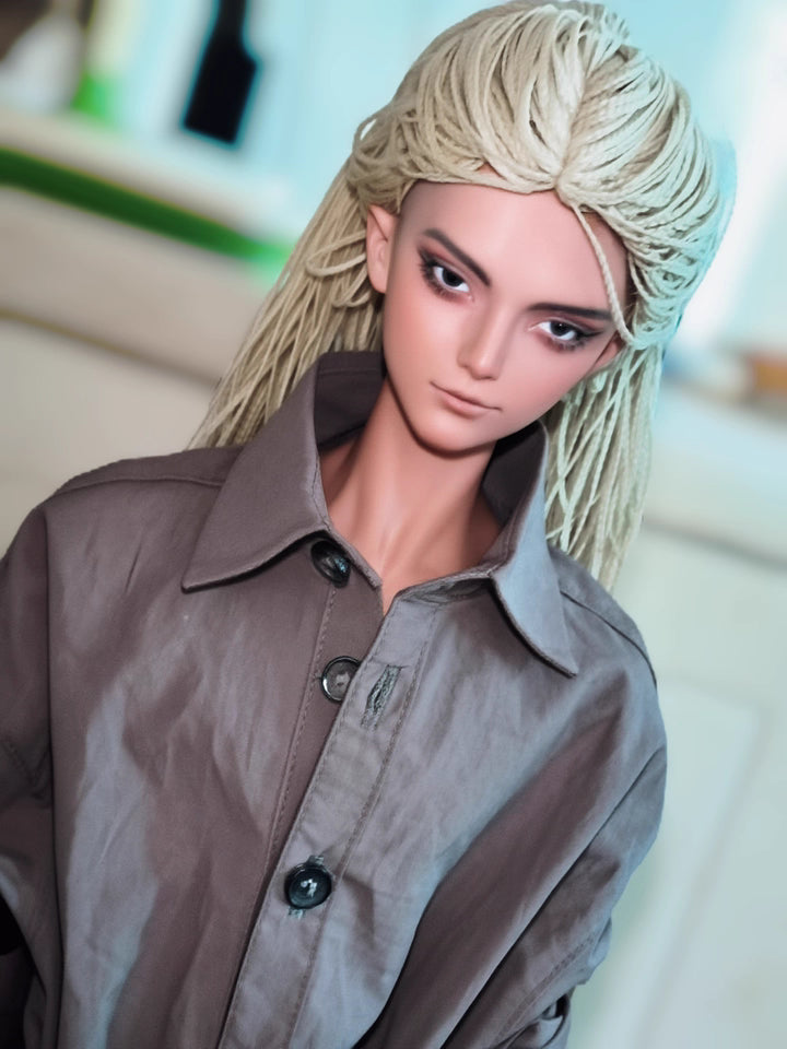 【BJD Wig】1/4 Five-colored side-parted dreadlocks-YuKibjd