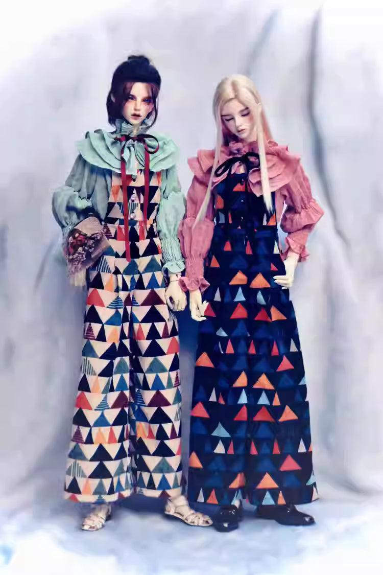 【BJD OUTFIT】SD17 BJD Outfit – Shirt & Wide-leg Pants