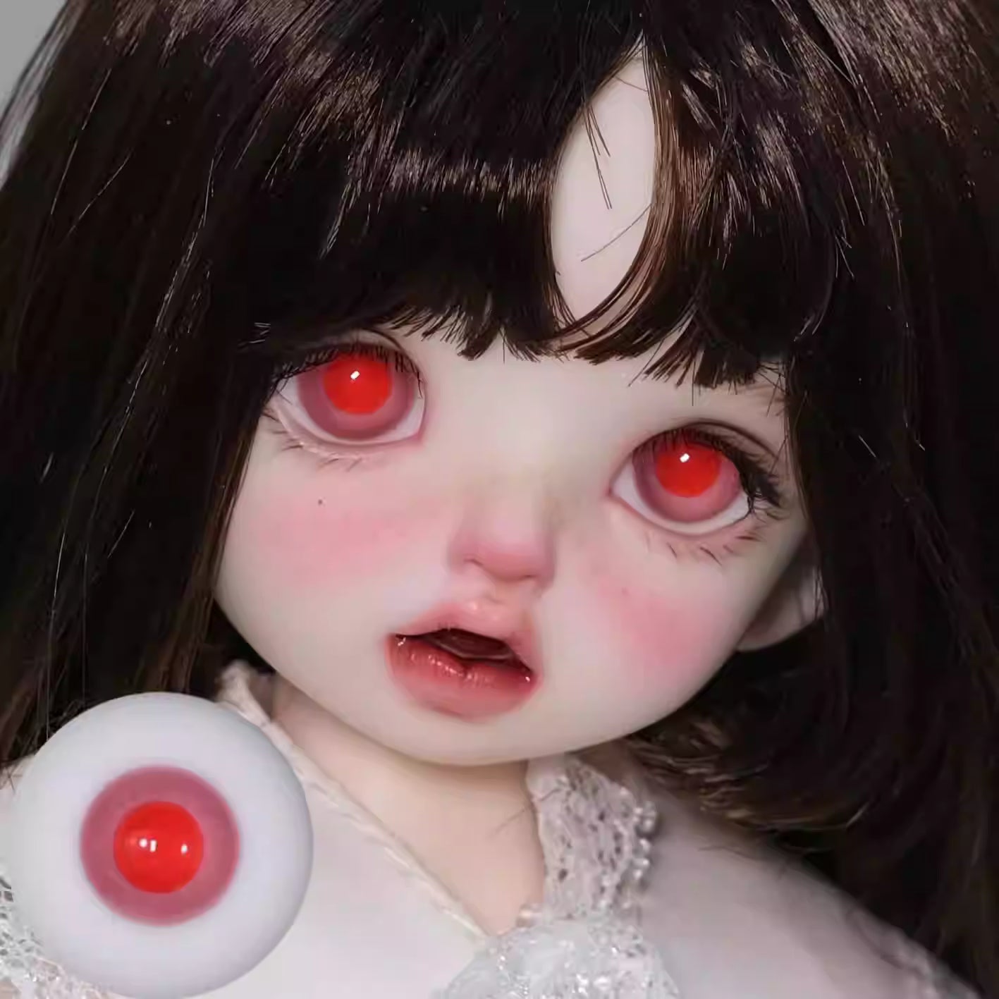 [BJD EYES] 1/3 & 1/4 & 1/6 Red eyeball small iris uncle eyeball-JG13 极光