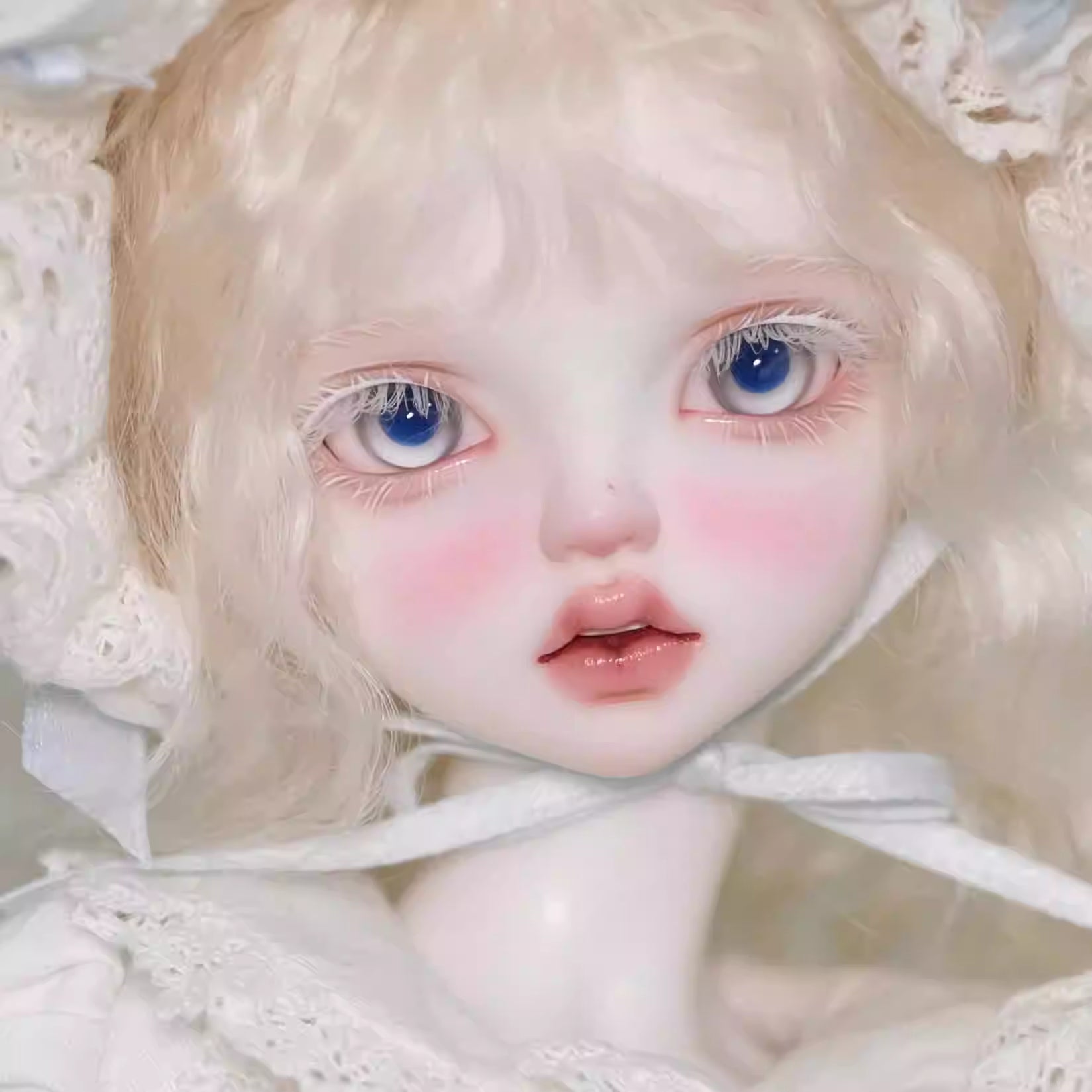 [BJD EYES] 1/3 & 1/4 & 1/6 Gray-blue glass eyeballs small iris-JG12 极光