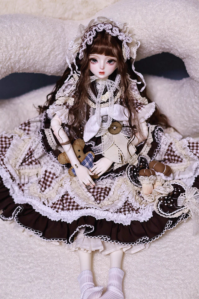 【BJD OUTFIT】1/4 & 1/6 Chocolate Color Series Original BJD Outfit