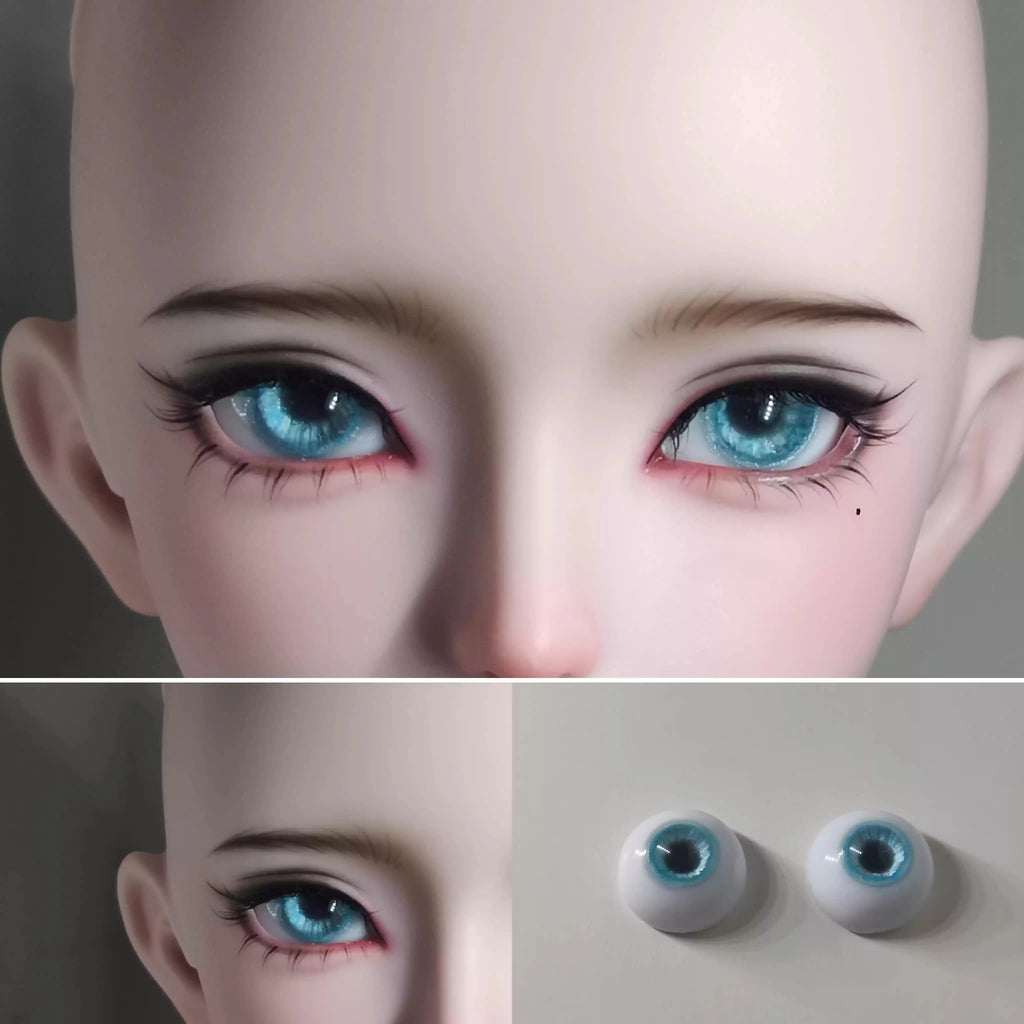 [BJD EYES] 1/3 & 1/4 & 1/6 Resin Eyes - Mermaid Tears April Home